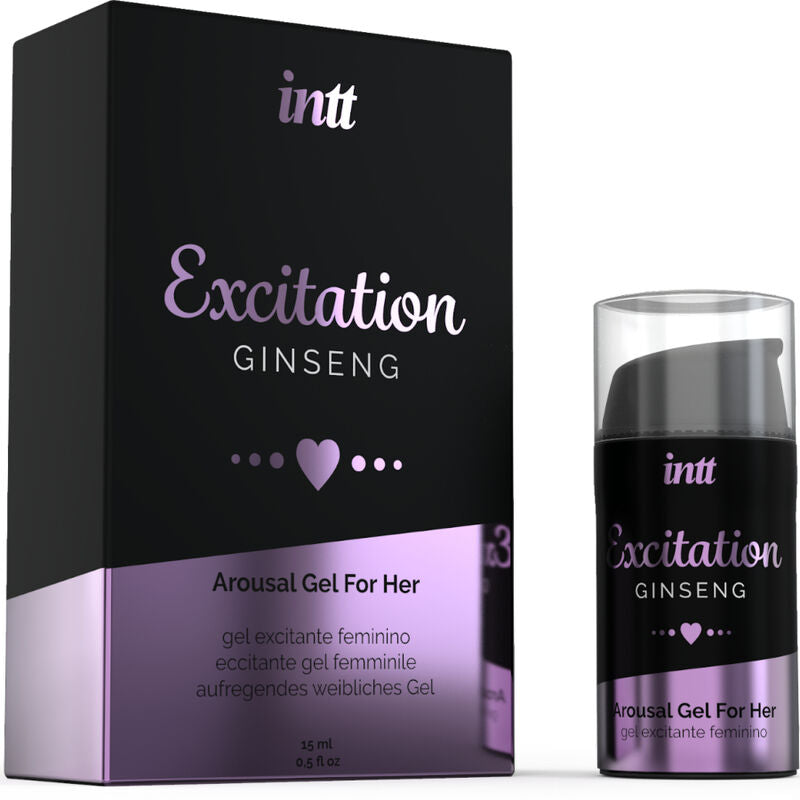 INTT LUBRICANTS - GEL ESTIMULANTE Y EXCITANTE ÍNTIMO CALOR ACTIVADOR DESEO SEXUAL INTT LUBRICANTS