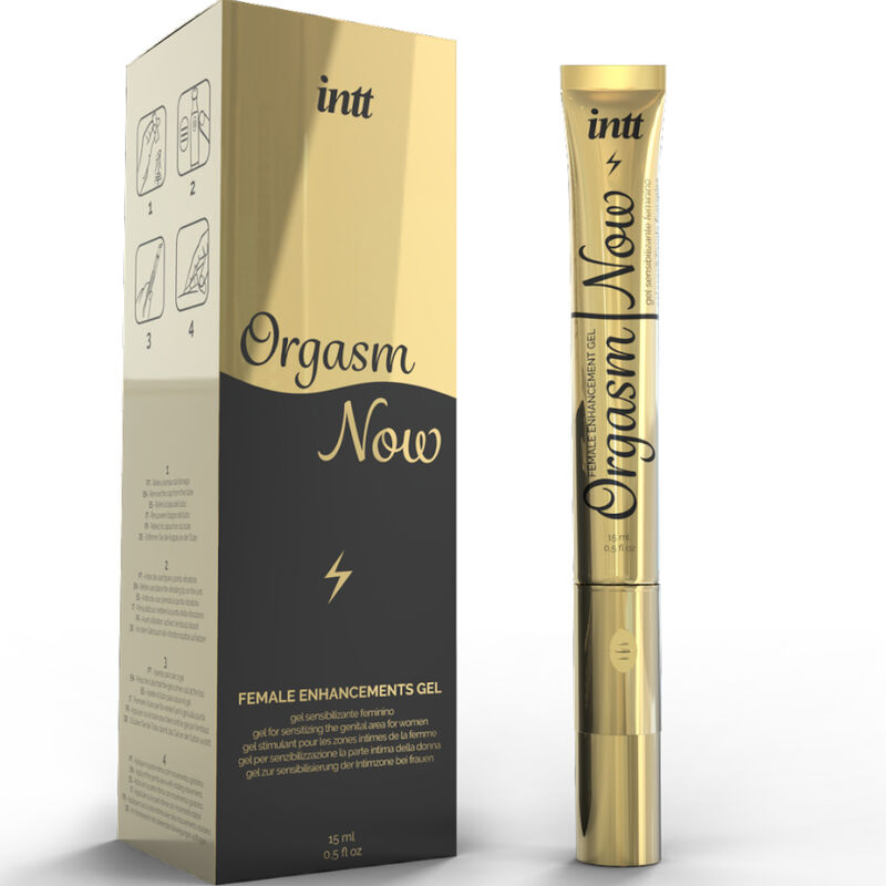 INTT LUBRICANTS - GEL ESTIMULANTE VAGINAL INTENSO CON APLICADOR VIBRADOR INTT LUBRICANTS