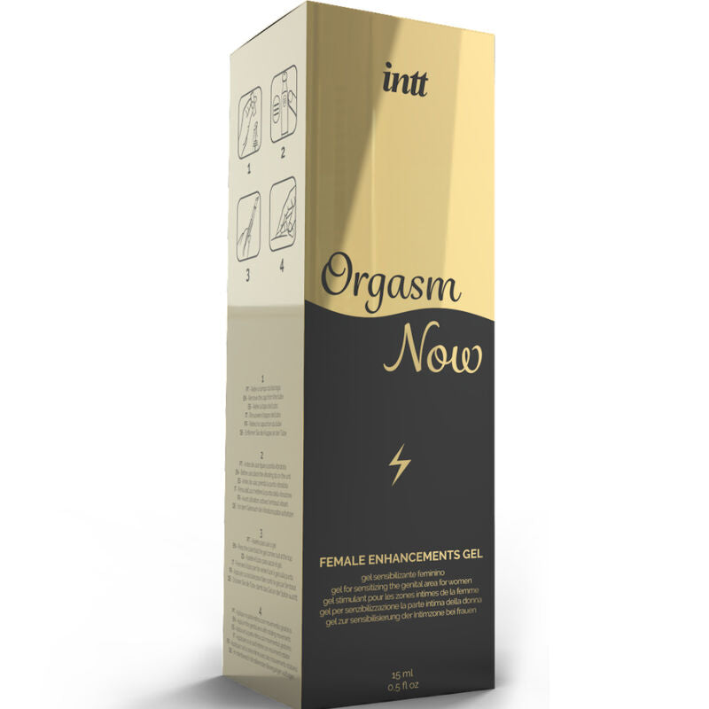 INTT LUBRICANTS - GEL ESTIMULANTE VAGINAL INTENSO CON APLICADOR VIBRADOR INTT LUBRICANTS
