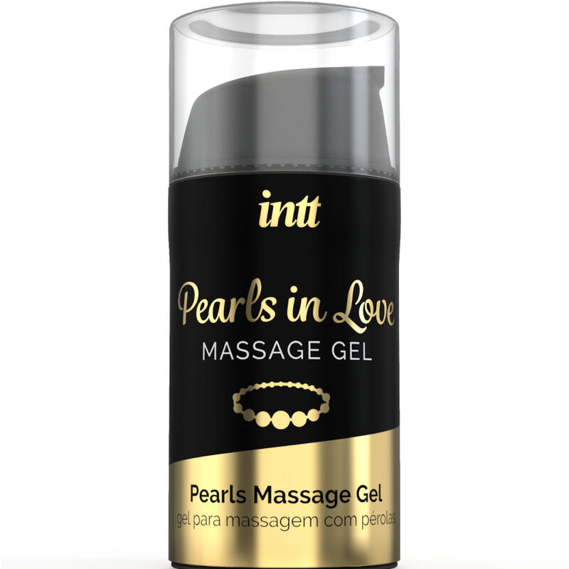 INTT MASSAGE & ORAL SEX - PEARLS IN LOVE CON COLLAR DE PERLAS Y GEL DE SILICONA INTT MASSAGE & ORAL SEX