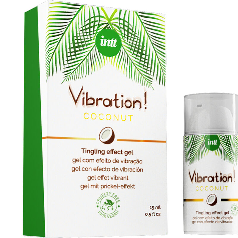 INTT - VIBRATION GEL POTENTE ESTIMULANTE VEGANO VIBRADOR LIQUIDO INTT VEGAN LINE