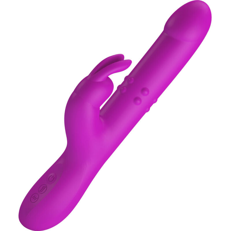 PRETTY LOVE - REESE VIBRADOR CON ROTACIÓN MORADO PRETTY LOVE