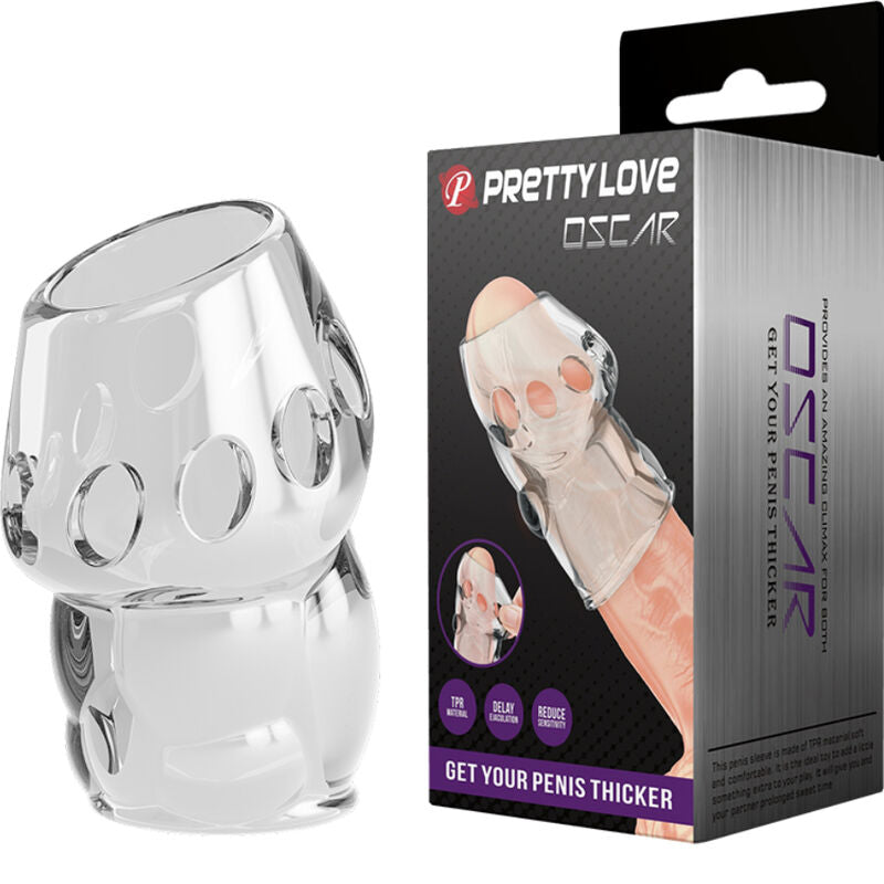 PRETTY LOVE - OSCAR ENGROSADOR PENE TRANSPARENTE PRETTY LOVE MALE