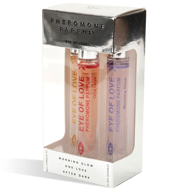 EYE OF LOVE - EOL PHR PERFUME 10 ML SET/3 - MORNING GLOW, ONE LOVE, AFTER DARK EYE OF LOVE