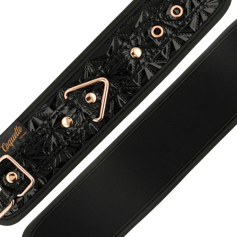 COQUETTE CHIC DESIRE - BLACK EDITION ESPOSAS PARA MANOS CON FORRO DE NEOPRENO COQUETTE FANTASY
