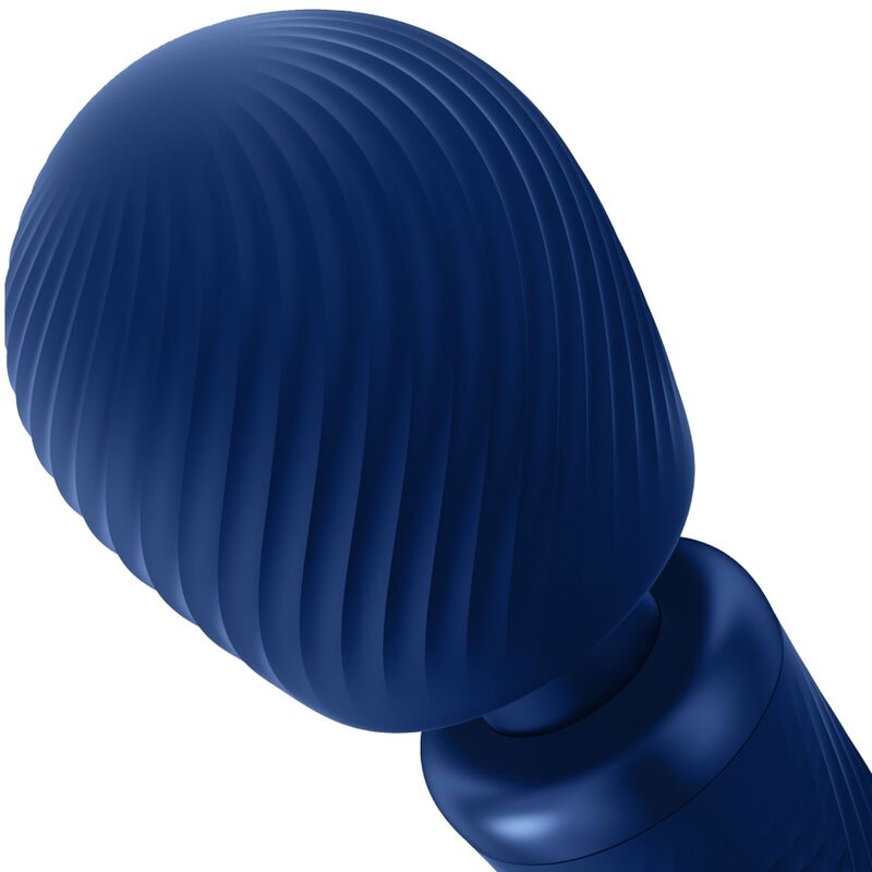 FUN FACTORY - VIM WAND RUMBLE VIBRADOR RECARGABLE SILICONA NARANJA FUN FACTORY