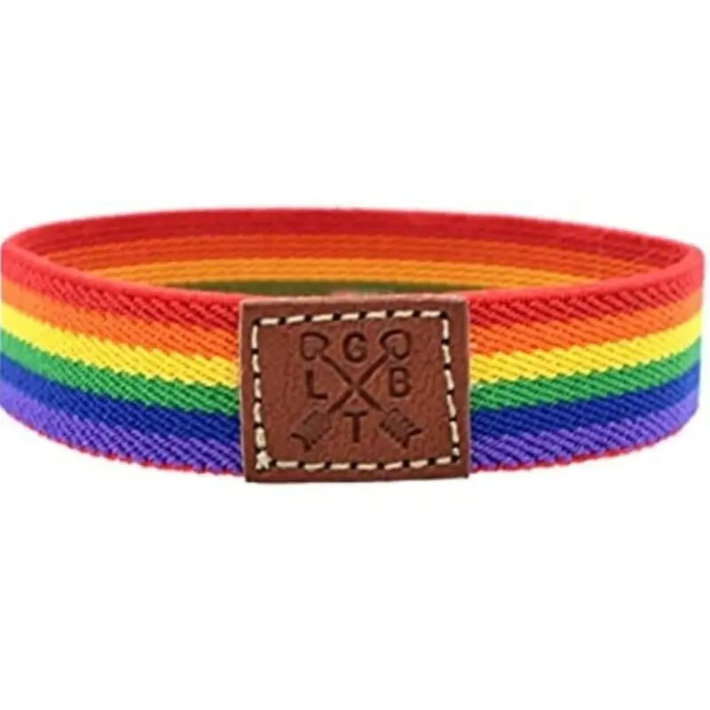 PRIDE - PULSERA CHICO GOMA LUJO ORGULLO PRIDE