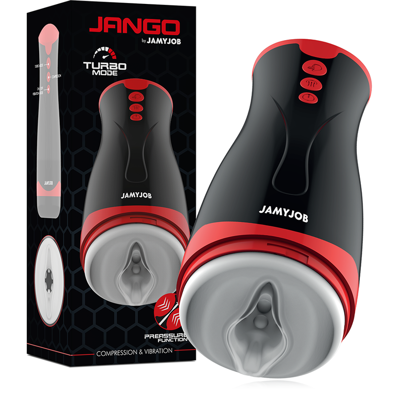 JAMYJOB - JANGO MASTURBADOR DE COMPRENSIÓN Y VIBRACIÓN JAMYJOB