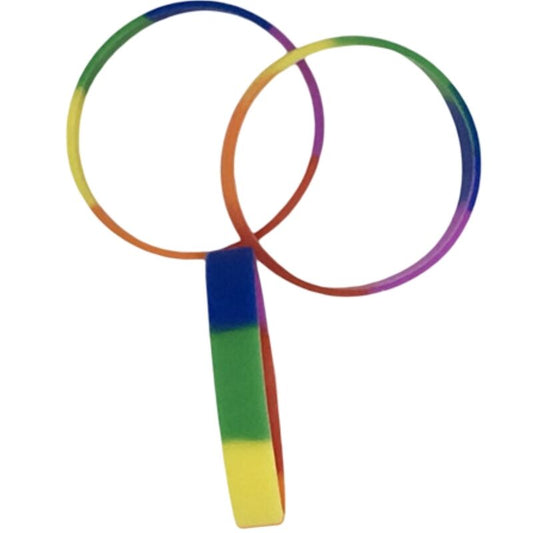 PRIDE - PULSERA SILICONA BANDERA LGBT PRIDE