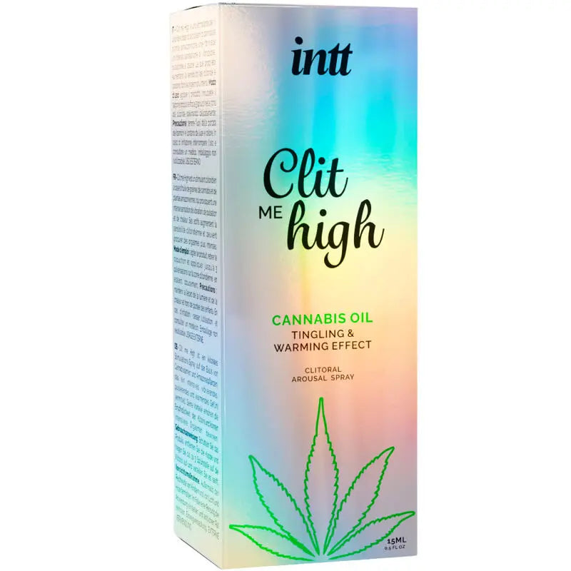 INTT RELEASES - CLIT ME HIGH ACEITE CANNABIS 15 ML INTT RELEASES