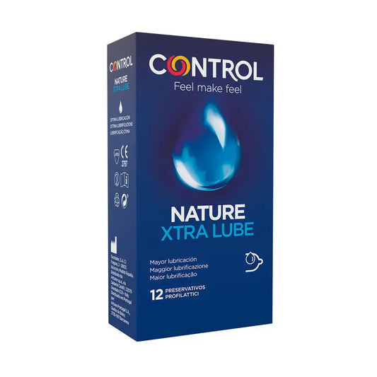CONTROL - EXTRA LUBE PRESERVATIVOS 12 UNIDADES CONTROL CONDOMS