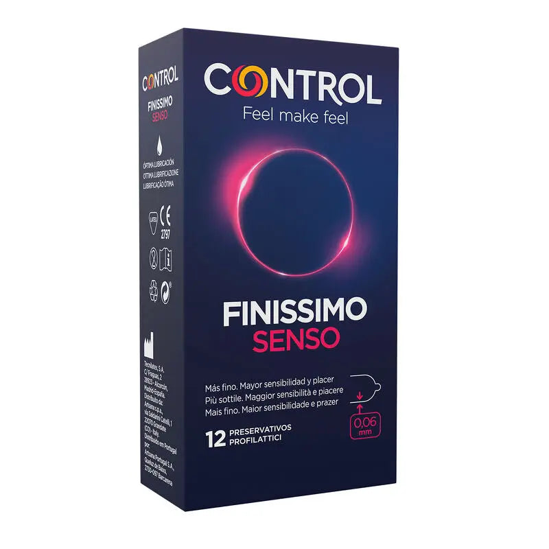 CONTROL - ADAPTA SENSO PRESERVATIVOS 12 UNIDADES CONTROL CONDOMS