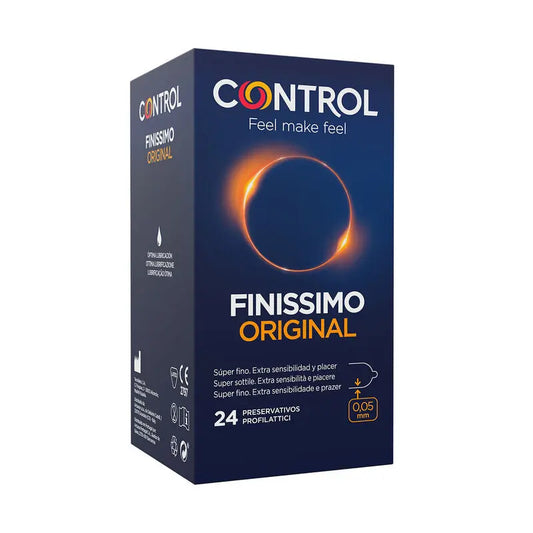 CONTROL - FINISSIMO PRESERVATIVOS 24 UNIDADES CONTROL CONDOMS
