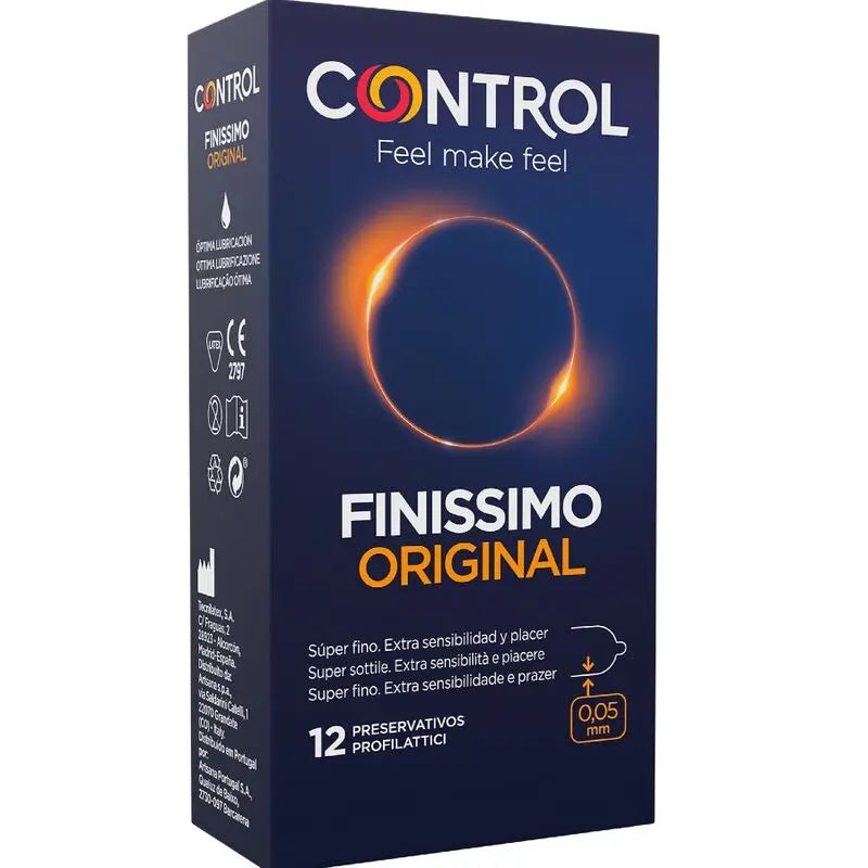 CONTROL - FINISSIMO PRESERVATIVOS 12 UNIDADES CONTROL CONDOMS