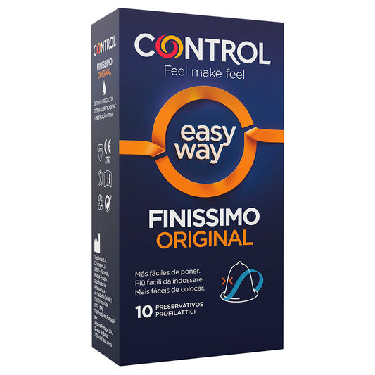 CONTROL - ADAPTA EASY WAY FINISSIMO 10 UNITS CONTROL CONDOMS