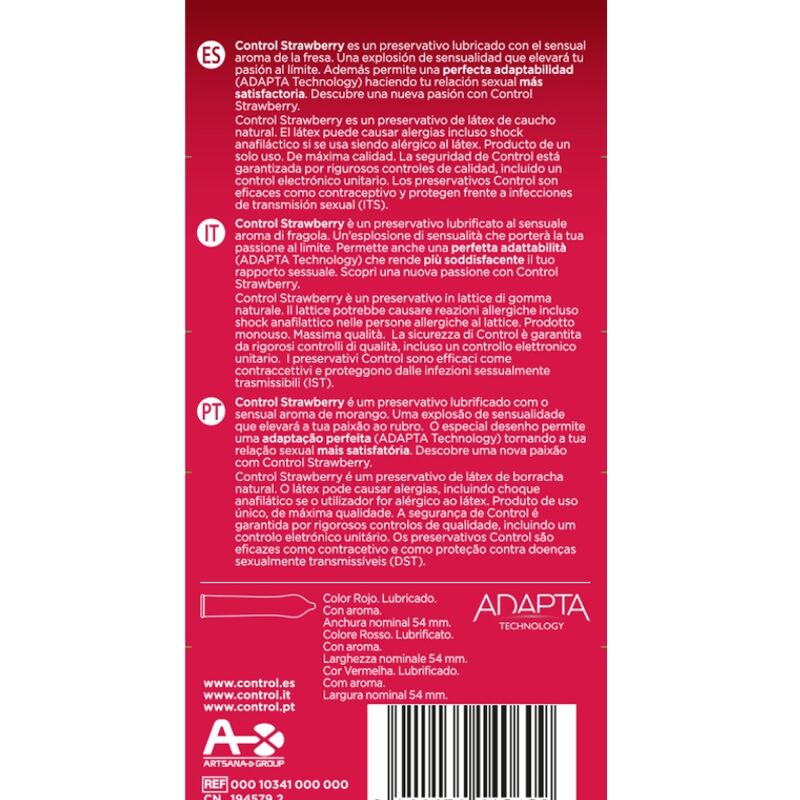 CONTROL - ADAPTA FRESA 12 UNIDADES CONTROL CONDOMS