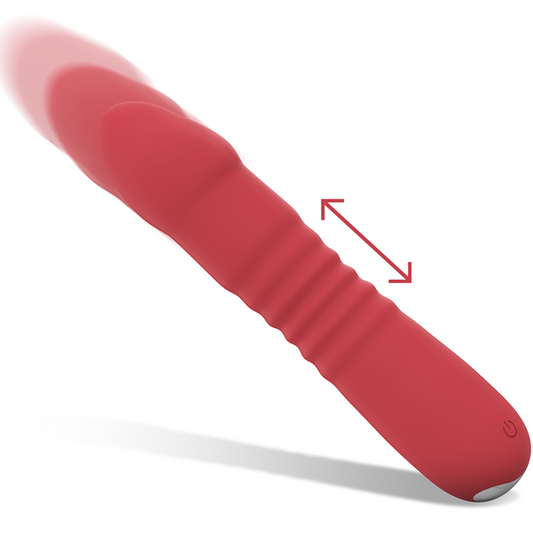 INTENSE - JUNI UP & DOWN 10 VIBRACIONES ROJO INTENSE FUN