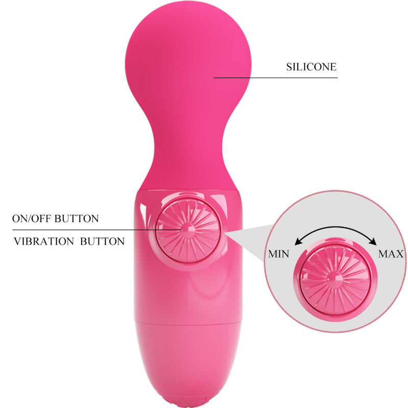 PRETTY LOVE - MINI MASAJEADOR PERSONAL MAGENTA PRETTY LOVE