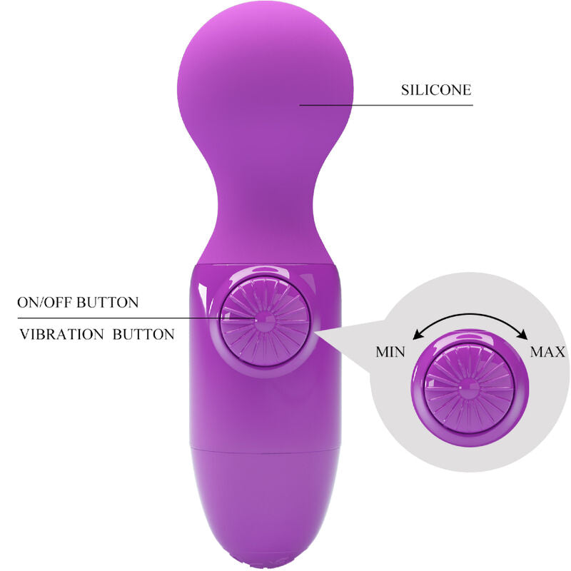 PRETTY LOVE - MINI MASAJEADOR PERSONAL MORADO PRETTY LOVE
