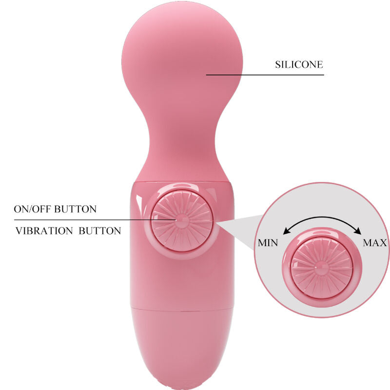 PRETTY LOVE - MINI MASAJEADOR PERSONAL ROSA PRETTY LOVE