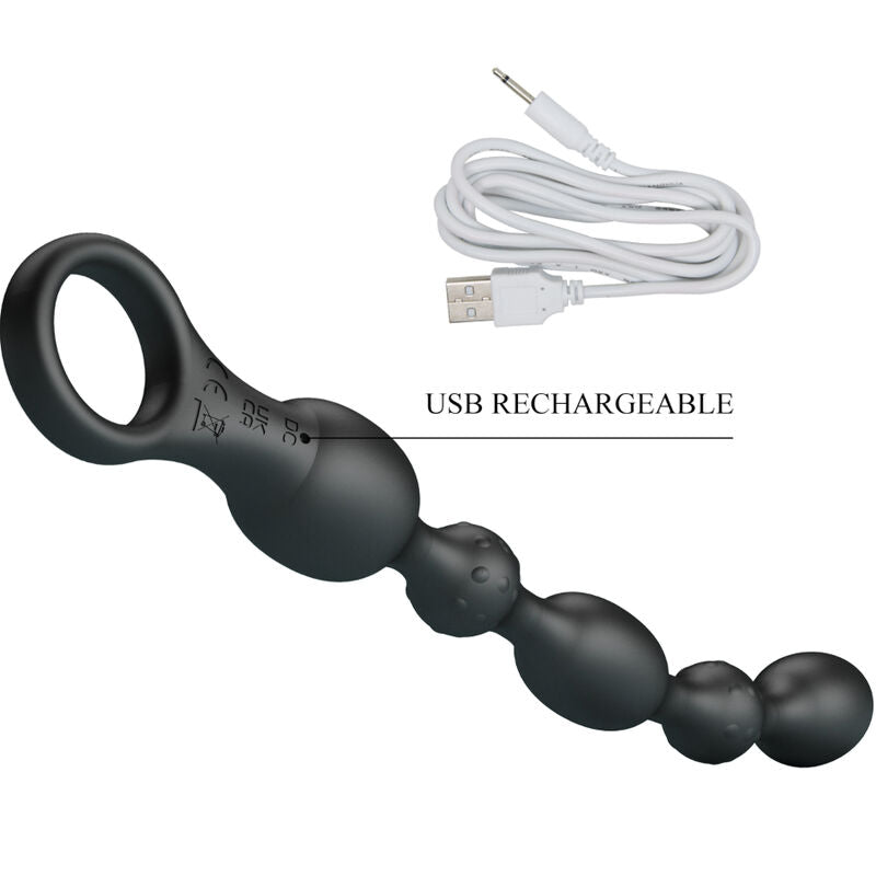 PRETTY LOVE - VAN BOLAS ANALES 10 VIBRACIONES RECARGABLE SILICONA PRETTY LOVE