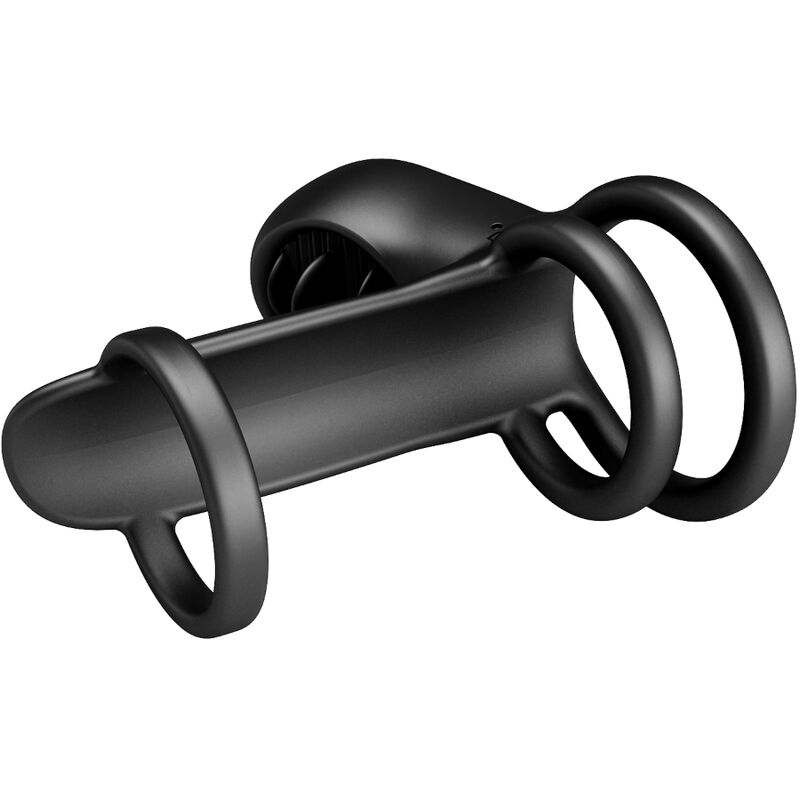PRETTY LOVE - JAMMY FUNDA DE PENE 12 VIBRACIONES CON LENGUA RECARGABLE SILICONA PRETTY LOVE MALE