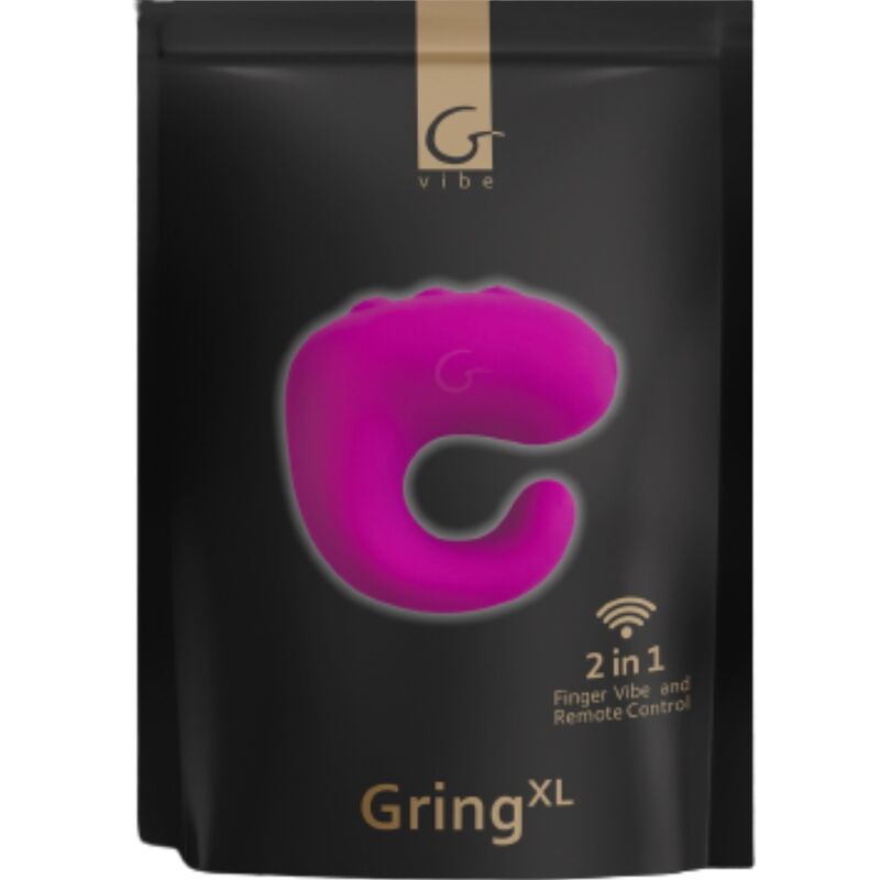 G-VIBE - FUN TOYS GRING ANILLO VIBRADOR XL SWEET RASPBERRY G-VIBE