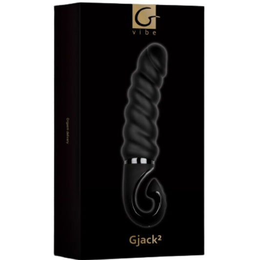 G-VIBE - G-JACK 2 - DILDO VIBRADOR NEGRO G-VIBE