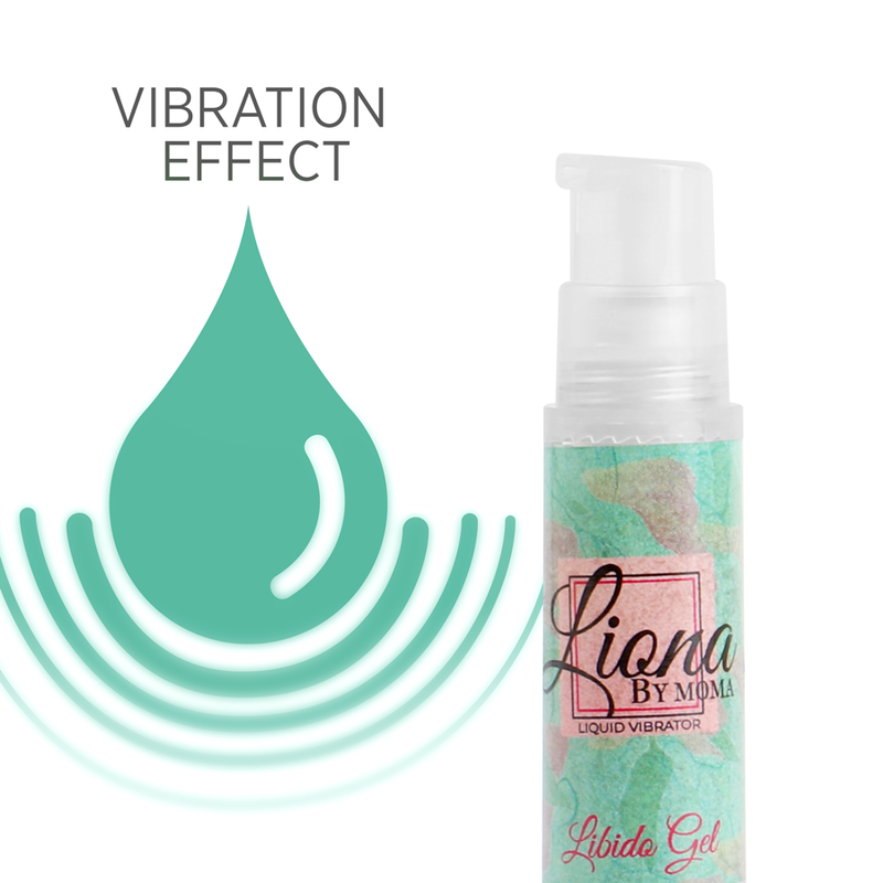 LIONA BY MOMA - VIBRADOR LIQUIDO LIBIDO GEL 6 ML LIONA BY MOMA