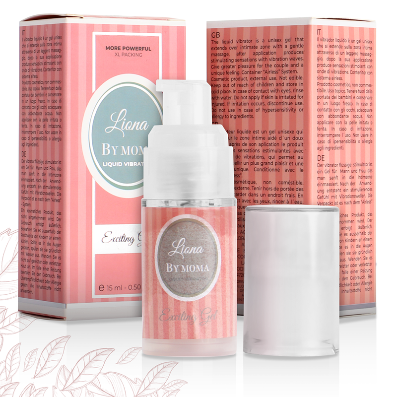LIONA BY MOMA - VIBRADOR LIQUIDO EXCITING GEL 15 ML LIONA BY MOMA