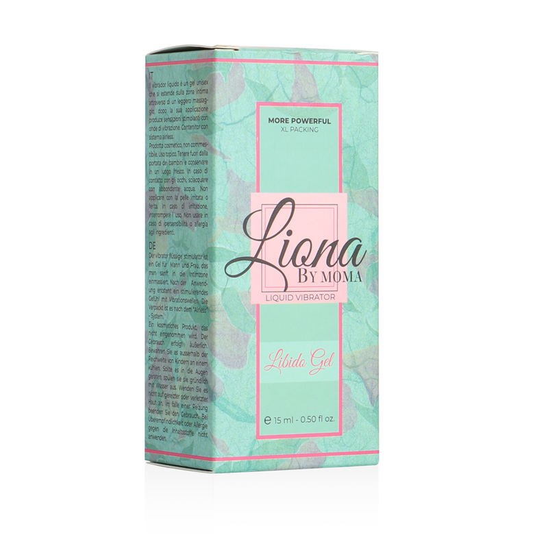LIONA BY MOMA - VIBRADOR LIQUIDO LIBIDO GEL 15 ML LIONA BY MOMA