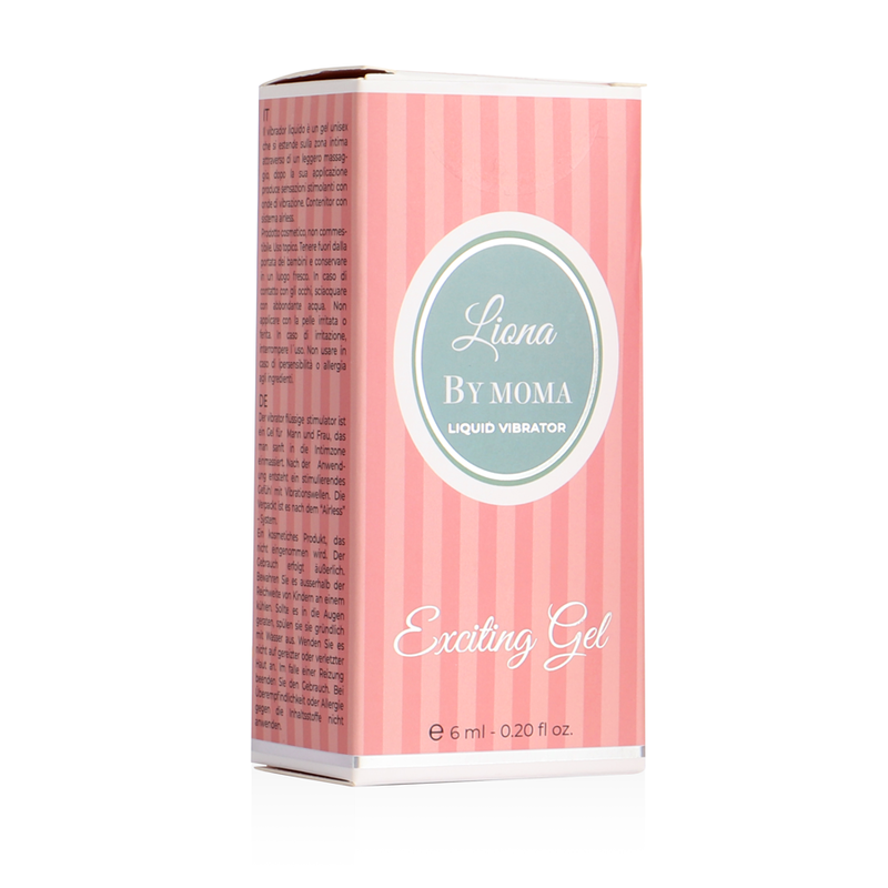 LIONA BY MOMA - VIBRADOR LIQUIDO EXCITING GEL 6 ML LIONA BY MOMA