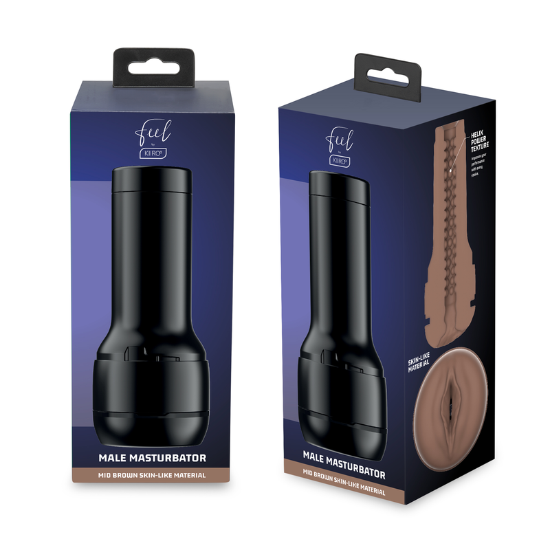 KIIROO - FEEL STROKER MASTURBADOR ESTIMULADOR - MARRÓN KIIROO
