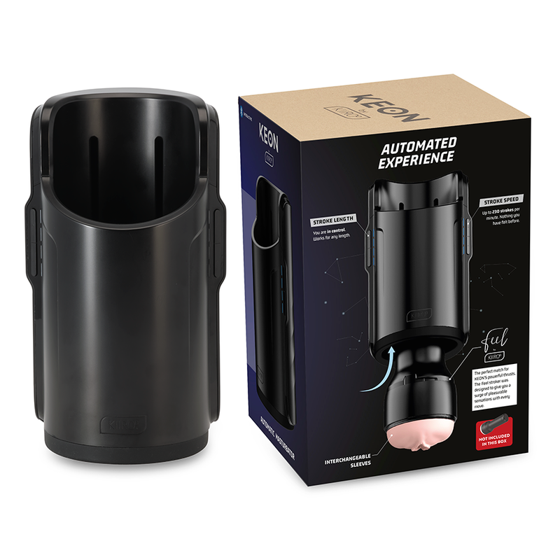 KIIROO - KEON + FEEL NICOLETTE SHEA STROKER + LUBRICANTE AQUA QUALITY 50 ML KIIROO
