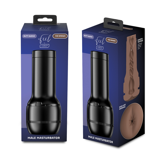 KIIROO - FEEL STROKER GENERIC BUTT MASTURBADOR - MID BROWN KIIROO
