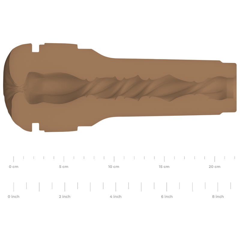 KIIROO - FEEL STROKER GENERIC BUTT MASTURBADOR - MID BROWN KIIROO