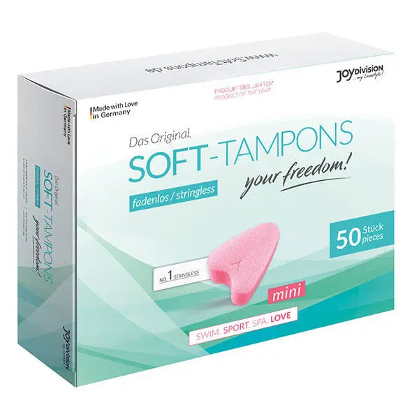 JOYDIVISION SOFT-TAMPONS - TAMPONES ORIGINALES MINI LOVE / 50UDS JOYDIVISION SOFT-TAMPONS