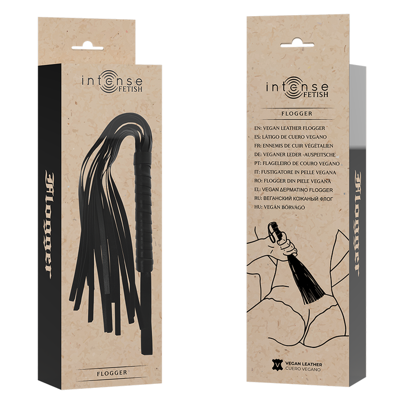 INTENSE - FETISH LÁTIGO DE CUERO VEGANO INTENSE FETISH