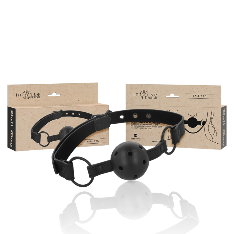 INTENSE - FETISH BOZAL DE CUERO VEGANO INTENSE FETISH