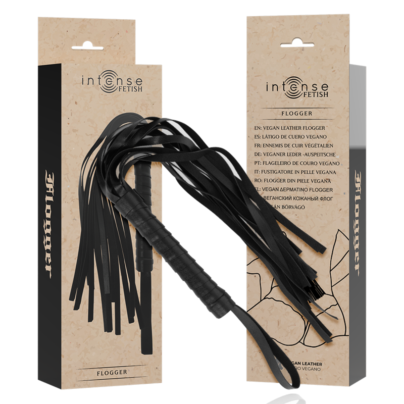 INTENSE - FETISH LÁTIGO DE CUERO VEGANO INTENSE FETISH