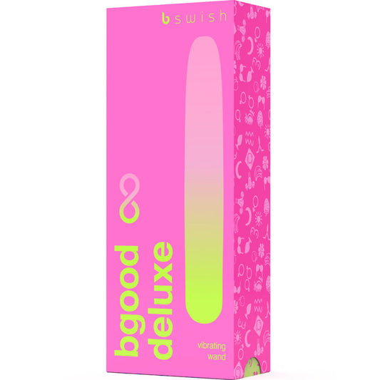 B SWISH - BGOOD INFINITE DELUXE VIBRADOR RECARGABLE SILICONA ROSA B SWISH