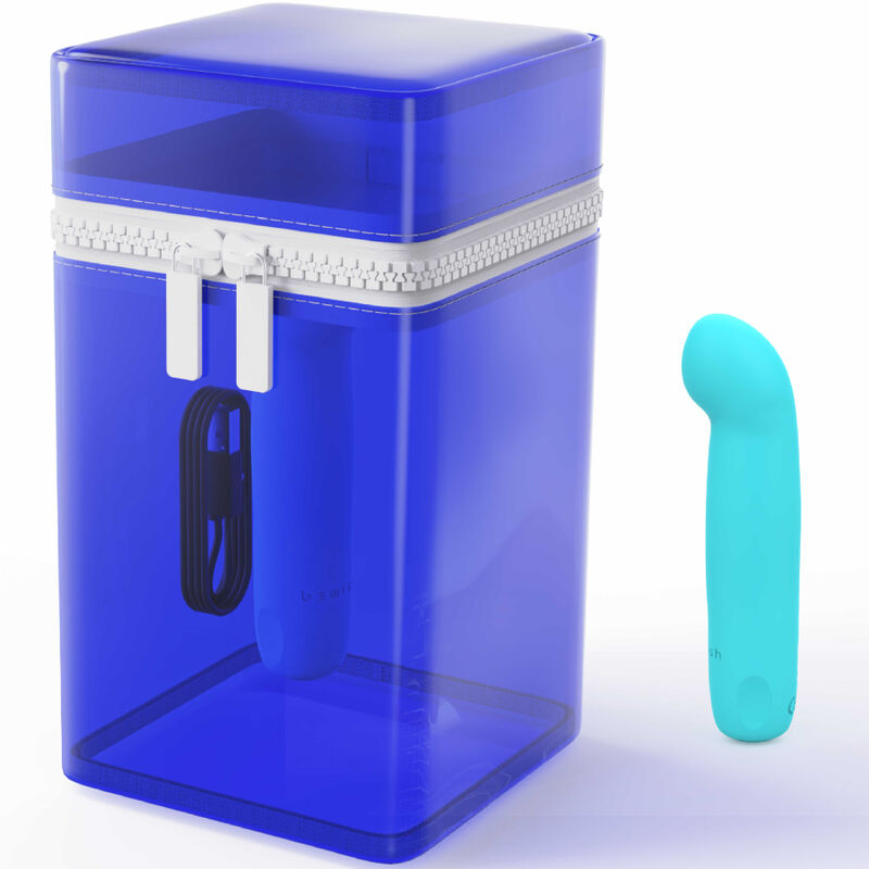 B SWISH - BCUTE CURVE INFINITE CLASSIC EDICION LIMITADA VIBRADOR RECARGABLE SILICONA AZUL B SWISH