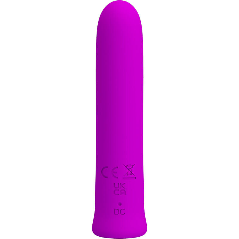 PRETTY LOVE - CURTIS MINI VIBRADOR SUPER POWER 12 VIBRACIONES SILICONA VIOLETA PRETTY LOVE FLIRTATION