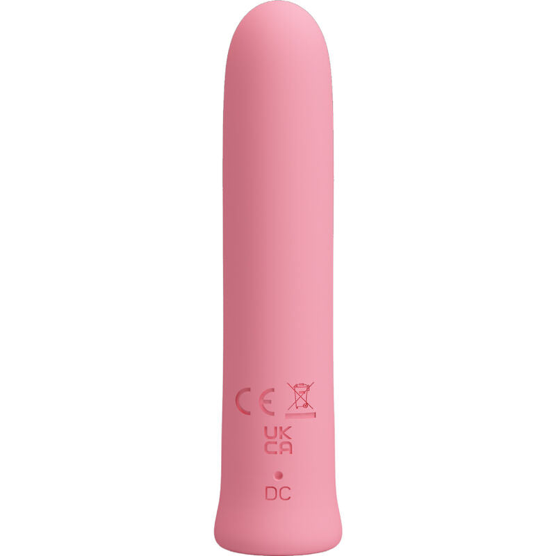 PRETTY LOVE - CURTIS MINI VIBRADOR SUPER POWER 12 VIBRACIONES SILICONA ROSA PRETTY LOVE FLIRTATION