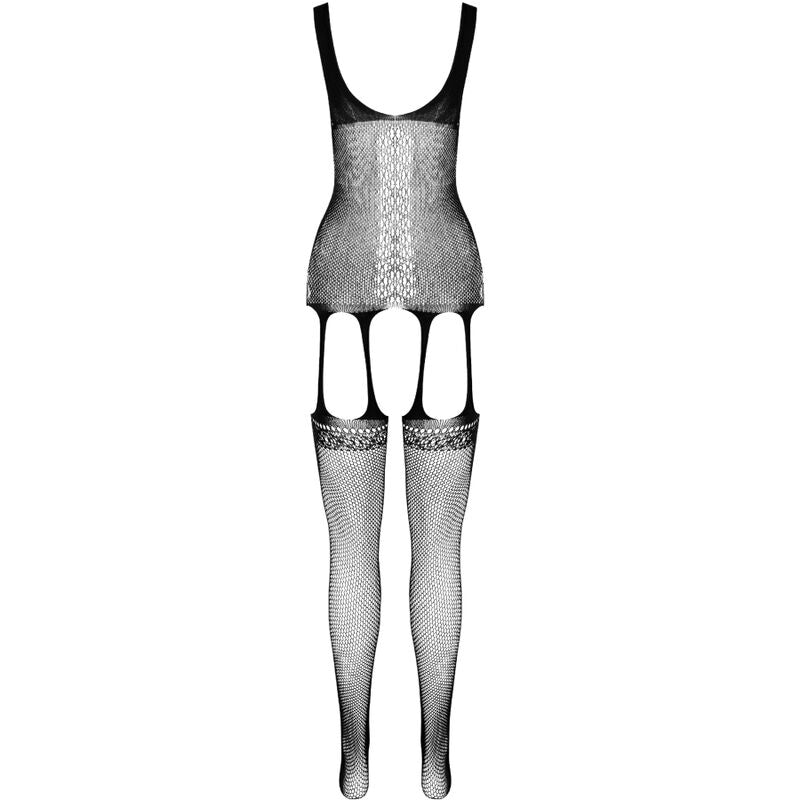 PASSION - ECO COLLECTION BODYSTOCKING ECO BS007 NEGRO PASSION WOMAN BODYSTOCKINGS