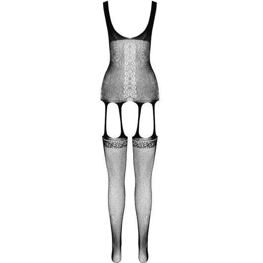 PASSION - ECO COLLECTION BODYSTOCKING ECO BS007 NEGRO PASSION WOMAN BODYSTOCKINGS