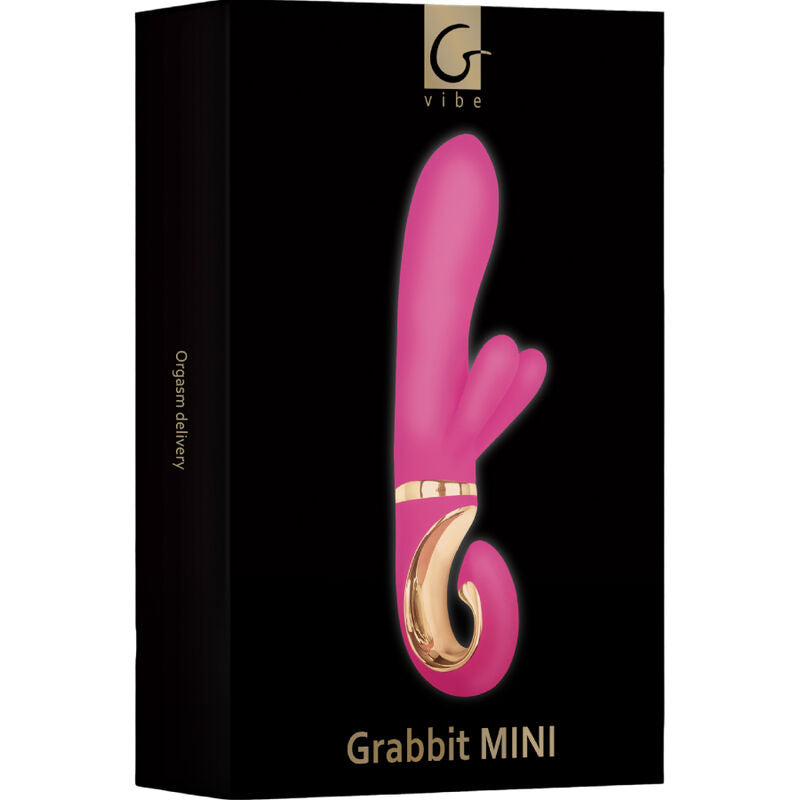 G-VIBE - GRABBIT MINI VIBRADOR SILICIONA ROSA G-VIBE
