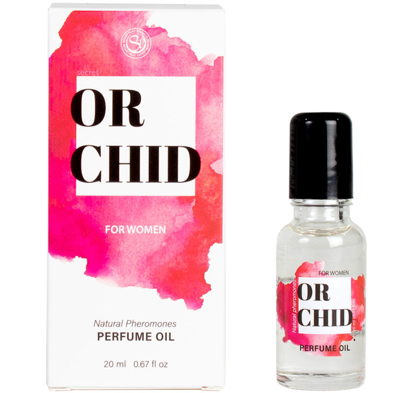 SECRETPLAY - ORCHID PERFUME EN ACEITE FEROMONAS MUJER 20 ML SECRETPLAY COSMETIC