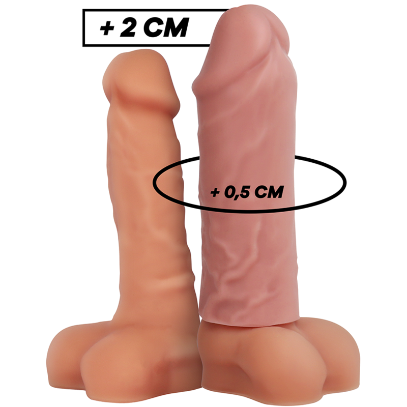 VIRILXL - EXTENSION DE PENE LIQUID SILICONE V3 NATURAL VIRILXL