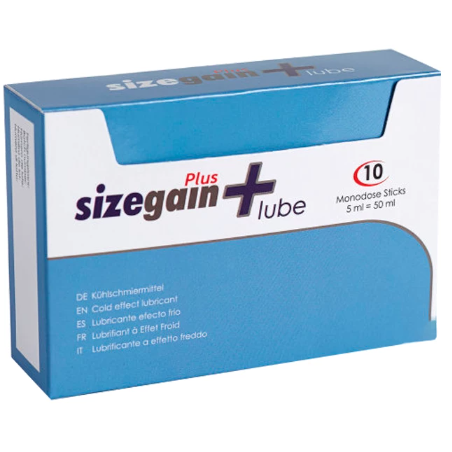 500 COSMETICS - SIZEGAIN PLUS LUBE LUBRICANTE EFECTO FRIO 500COSMETICS